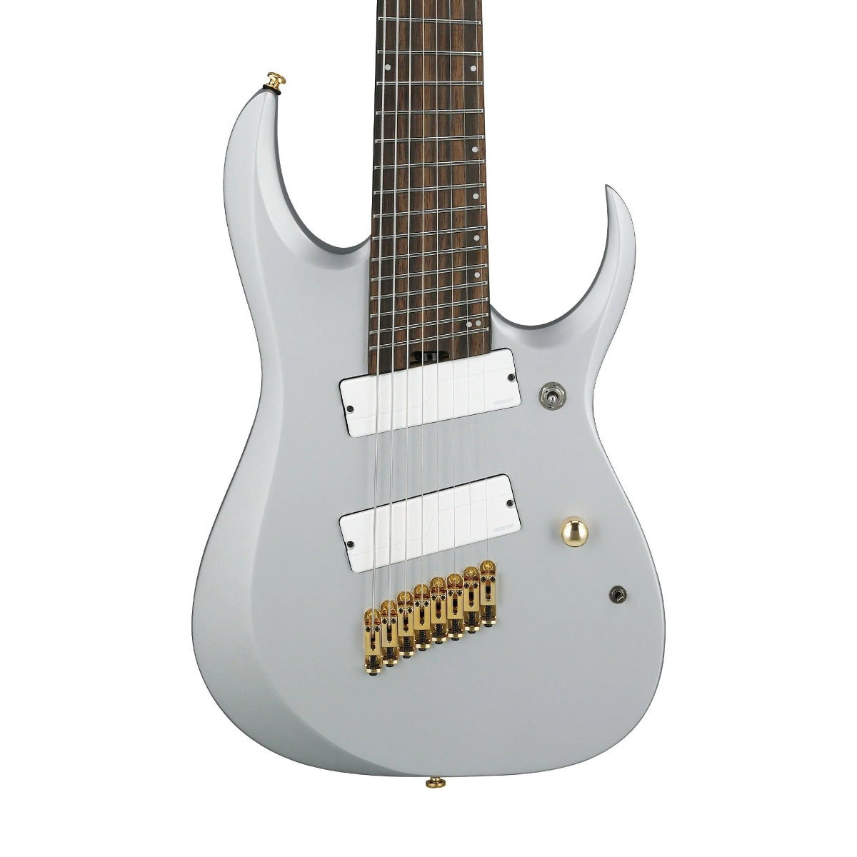 Guitar Điện Ibanez RGDMS8, Ebony Fingerboard, Cobweb Silver Metallic