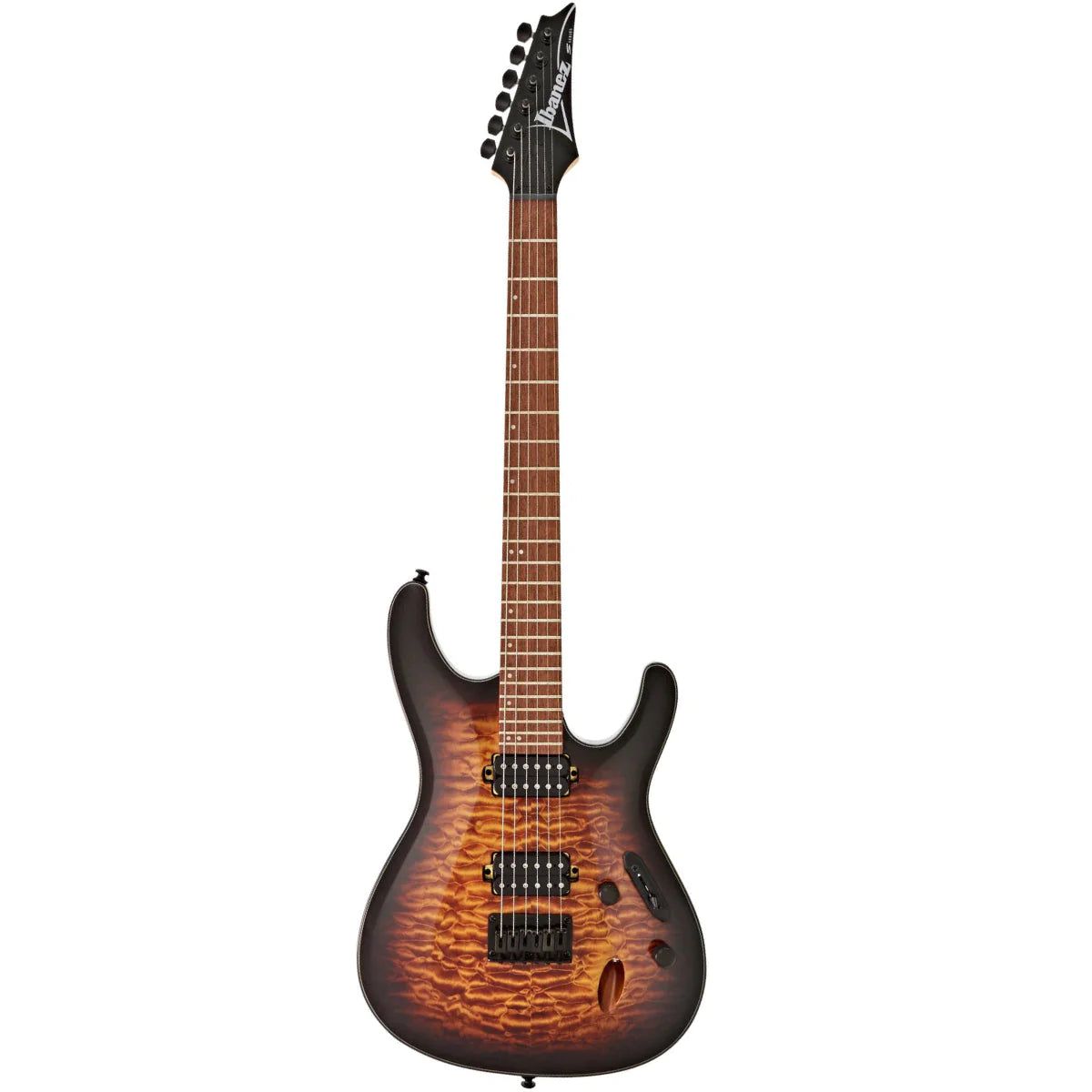 Guitar Điện Ibanez S621QM, Rosewood Fingerboard, Dragon Eye Burst