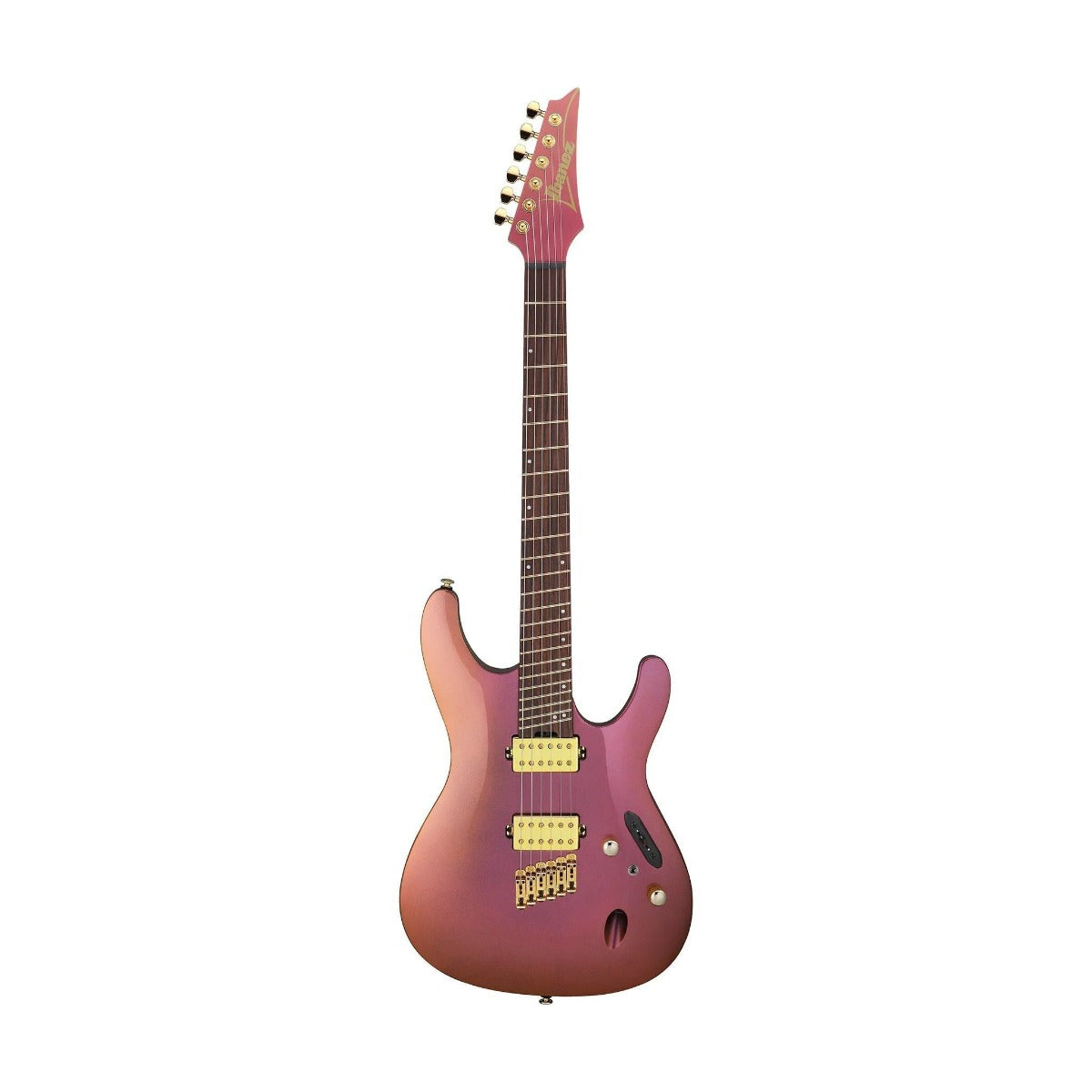 Guitar Điện Ibanez SML721, Rosewood Fingerboard, Rose Gold Chameleon