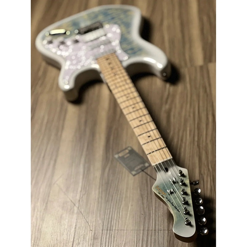 Đàn Guitar Điện Sqoe Limited Edition SEST699 HSS, Maple Fingerboard, Larimar Blue