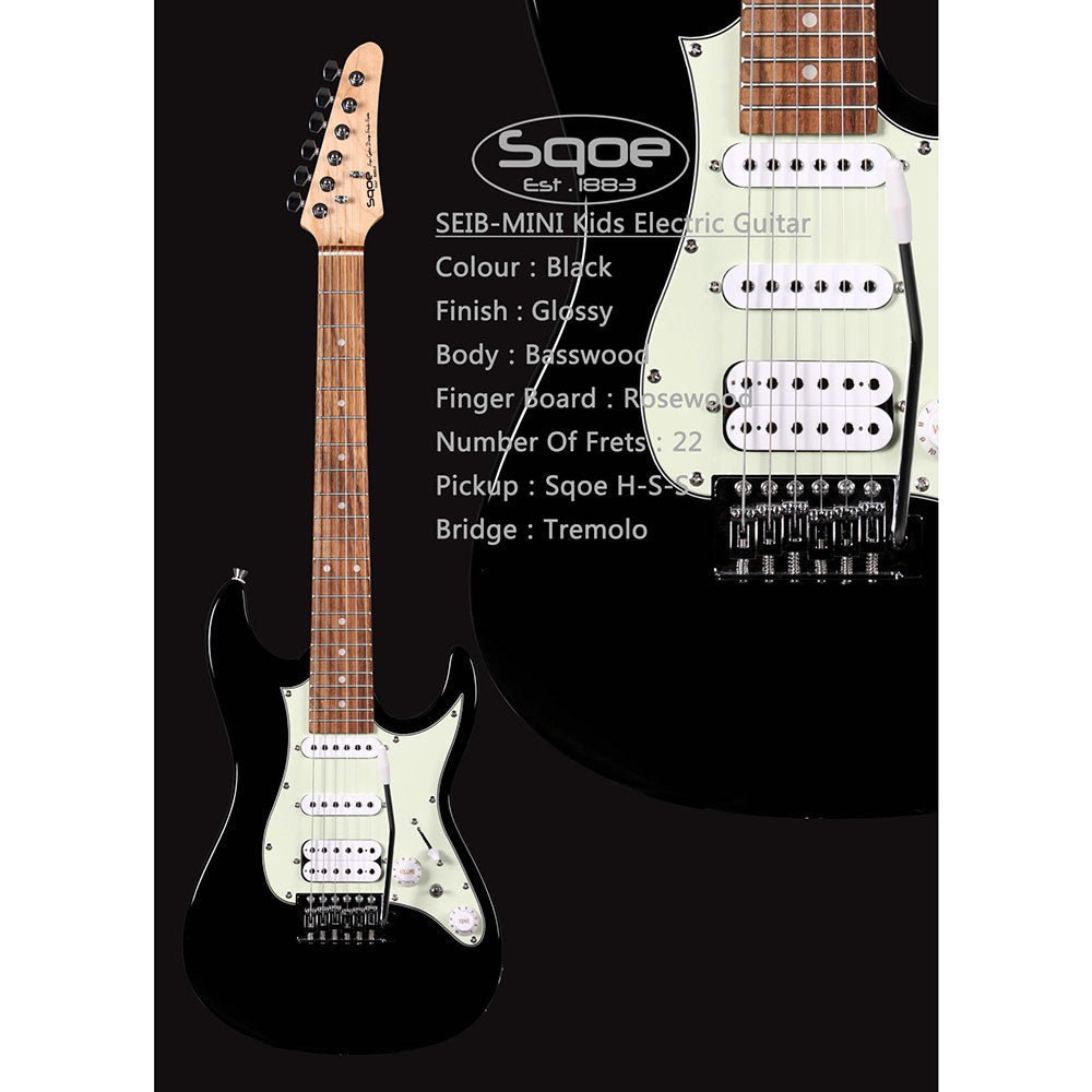Đàn Guitar Điện Sqoe SEIB Mini