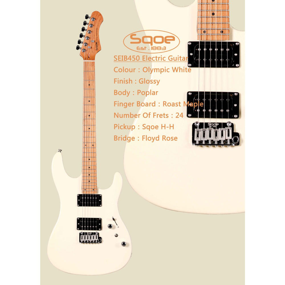 Đàn Guitar Điện Sqoe SEIB450
