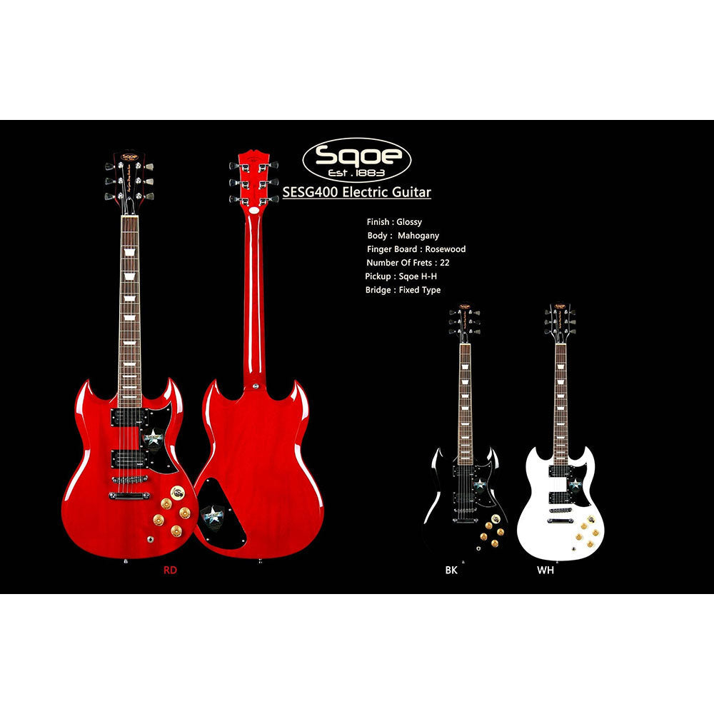 Đàn Guitar Điện Sqoe SESG400