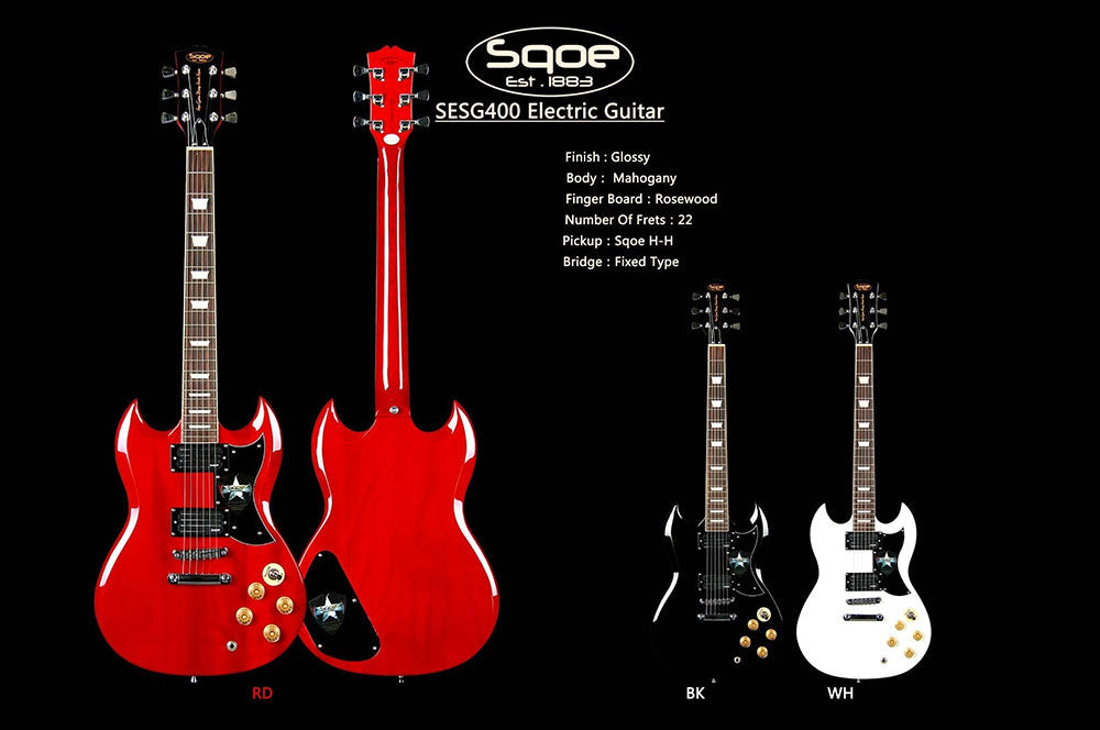 Đàn Guitar Điện Sqoe SESG400