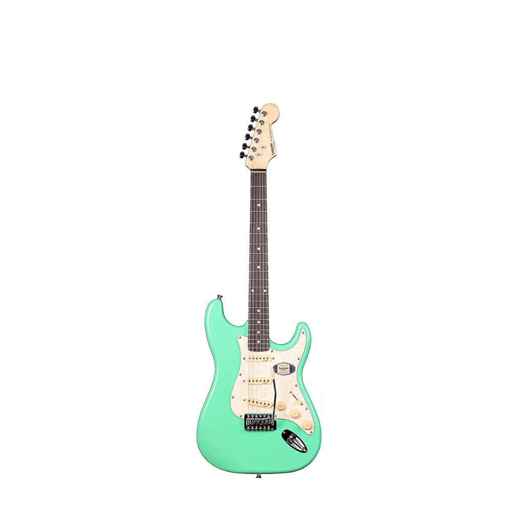 Đàn Guitar Điện Sqoe SEST200 Green