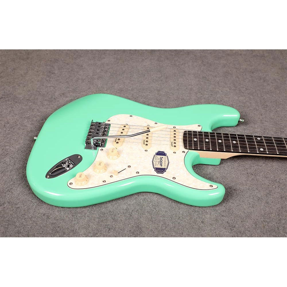 Đàn Guitar Điện Sqoe SEST200 Green