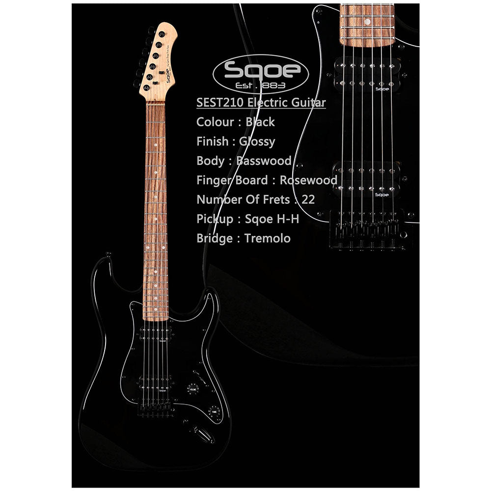 Đàn Guitar Điện Sqoe SEST210