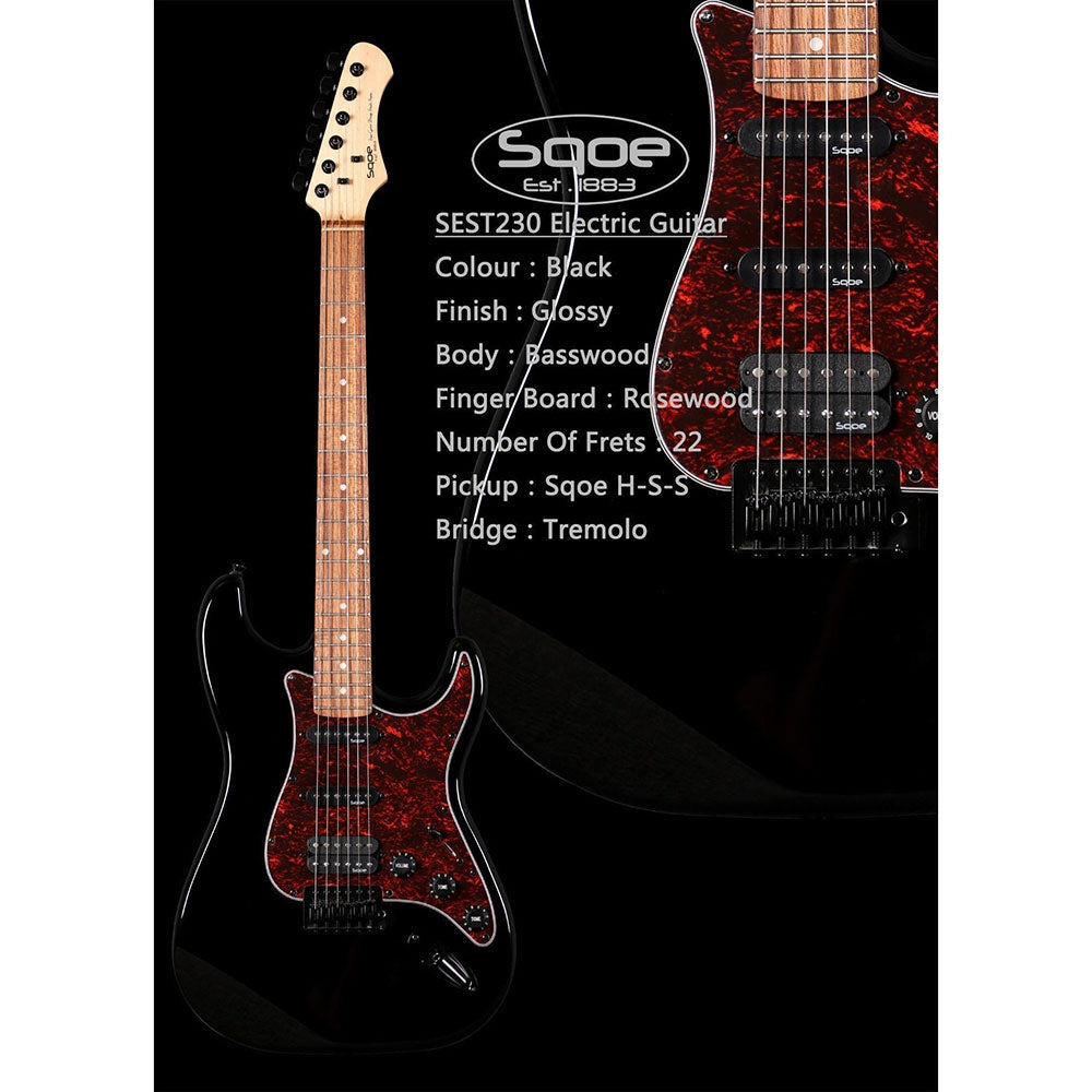 Đàn Guitar Điện Sqoe SEST230 Combo