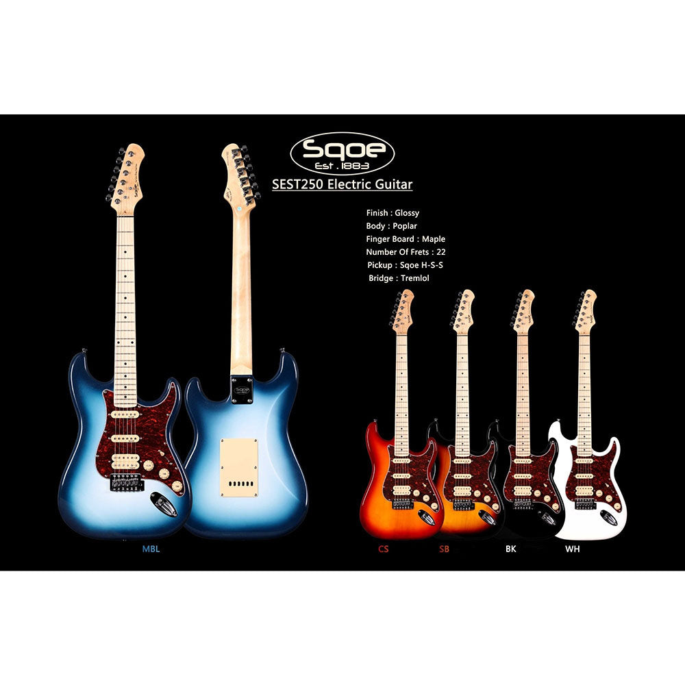 Đàn Guitar Điện Sqoe SEST250