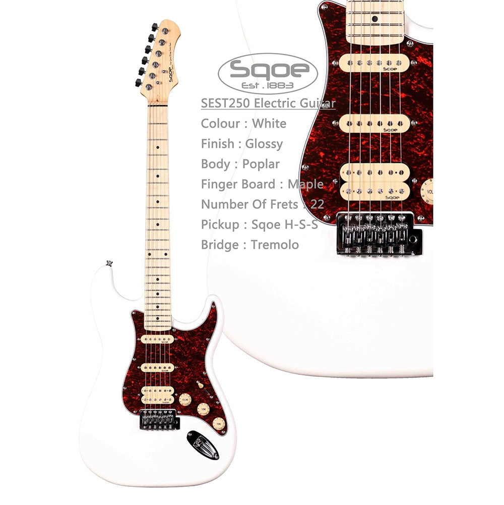 Đàn Guitar Điện Sqoe SEST250
