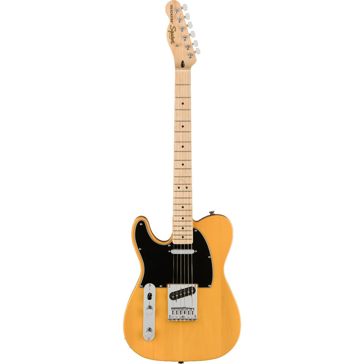 Đàn Guitar Điện Squier Affinity Telecaster Left Handed SS Electric Guitar, Maple Fingerboard, Butterscotch Blonde #0378213550