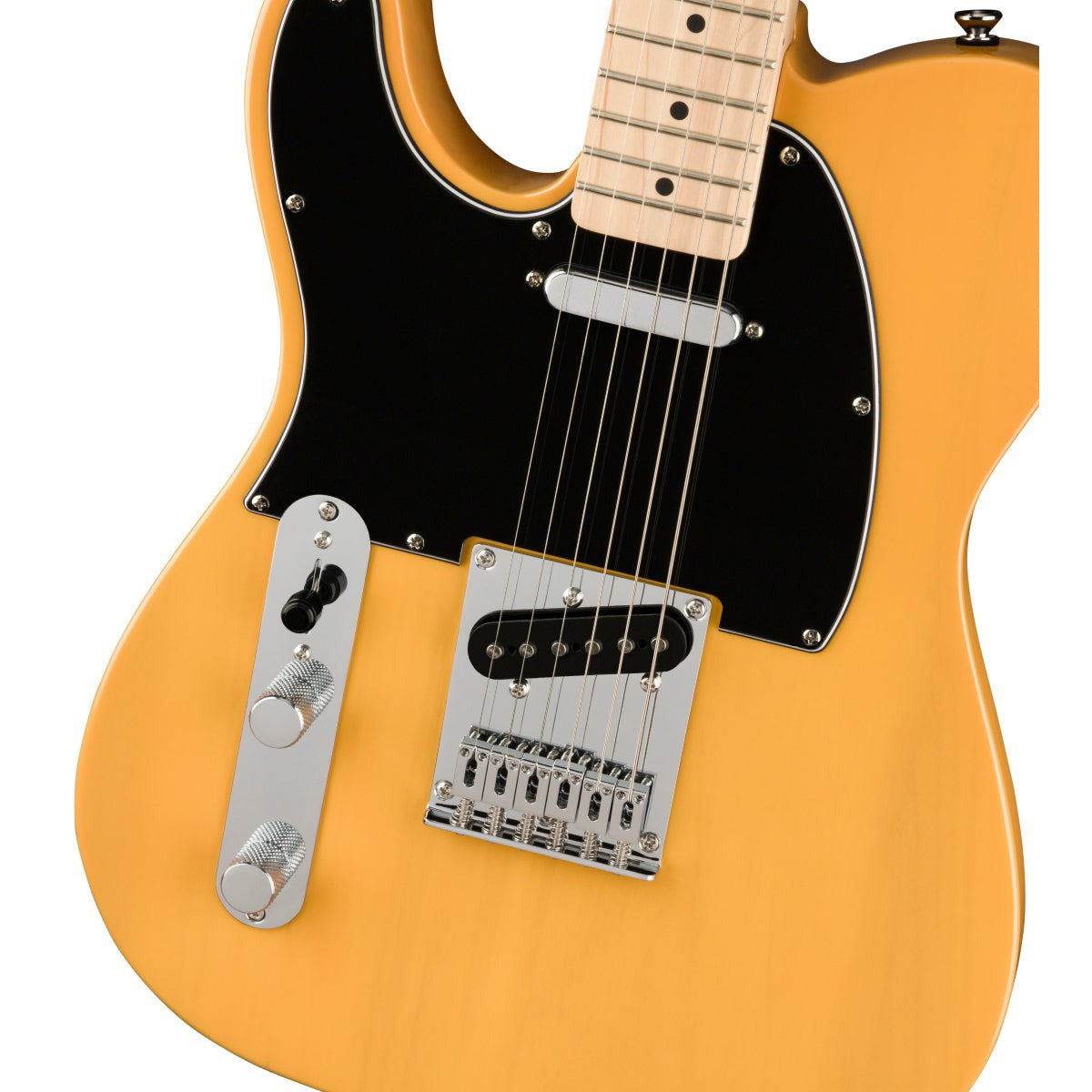 Đàn Guitar Điện Squier Affinity Telecaster Left Handed SS Electric Guitar, Maple Fingerboard, Butterscotch Blonde #0378213550
