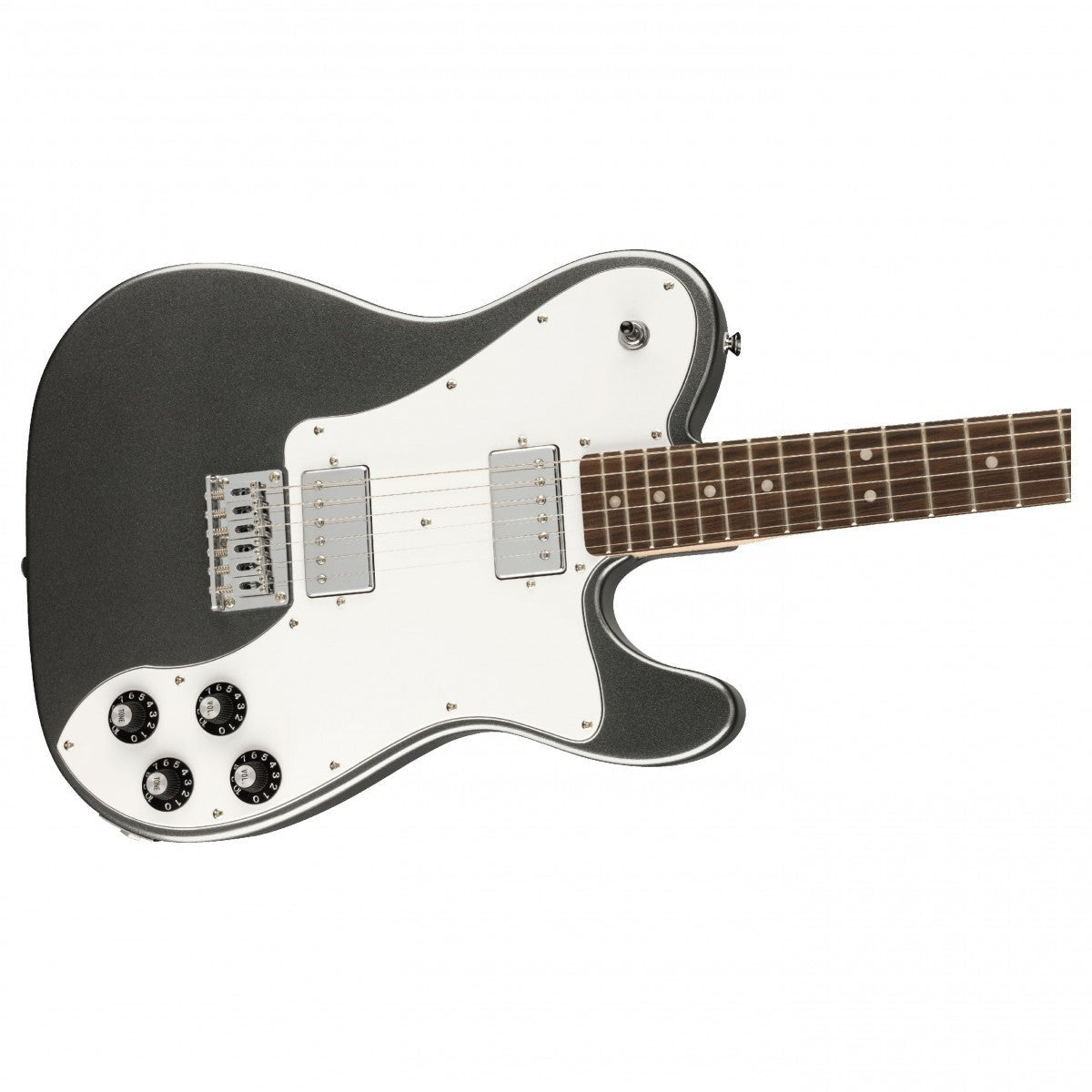 Đàn Guitar Điện Squier Affinity Telecaster Deluxe, Laurel Fingerboard, Charcoal Frost Metallic, #0378250569