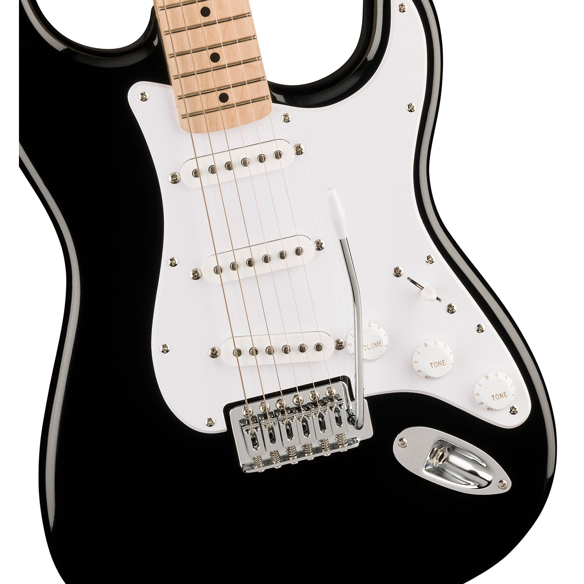 Đàn Guitar Điện Squier Sonic Stratocaster Pack, Maple Fingerboard, Black, #0371720006