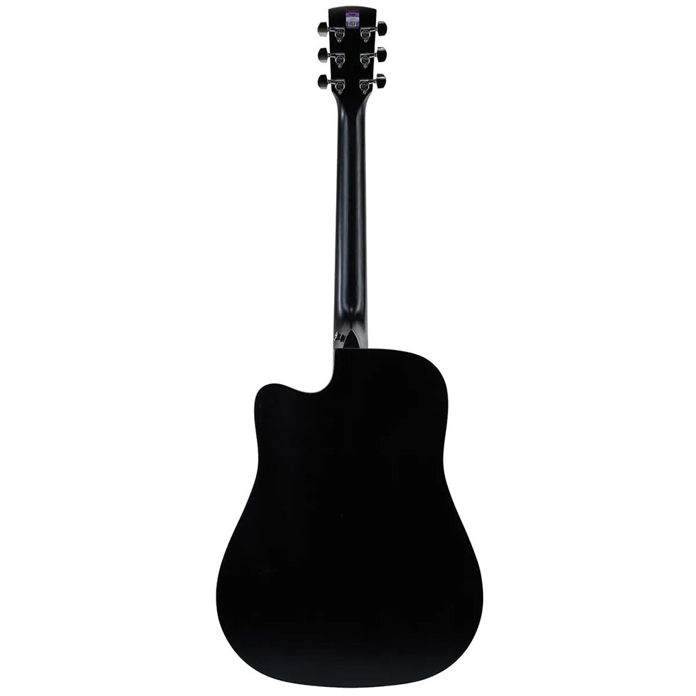 Đàn Guitar Saga SF600CE Acoustic, Black