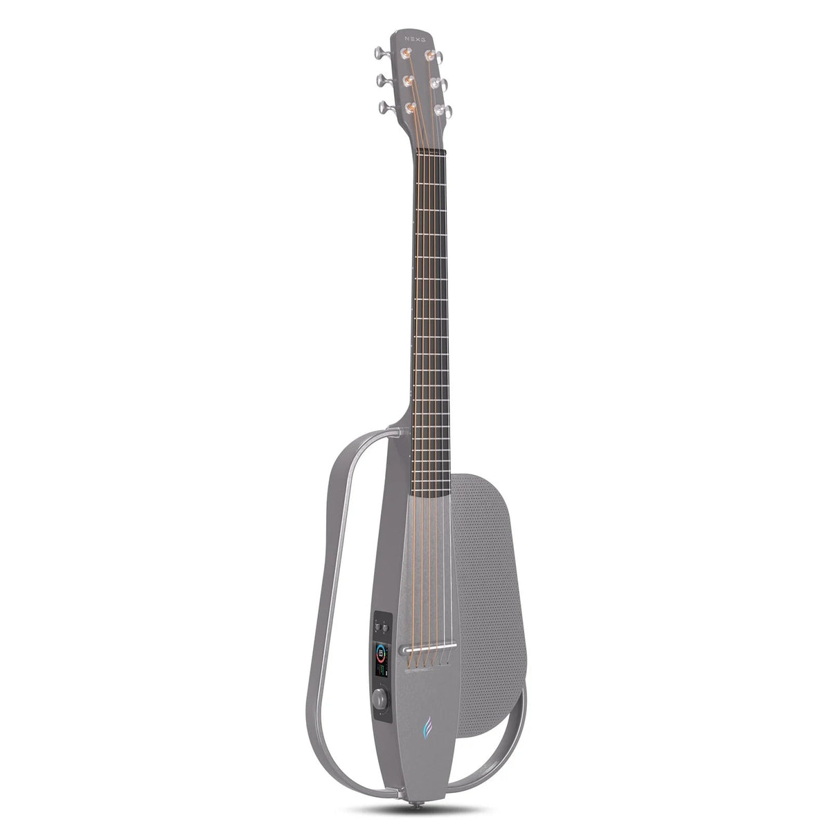 Đàn guitar thông minh Enya NEXG 2 SE màu Gray – mặt trước toàn thân
