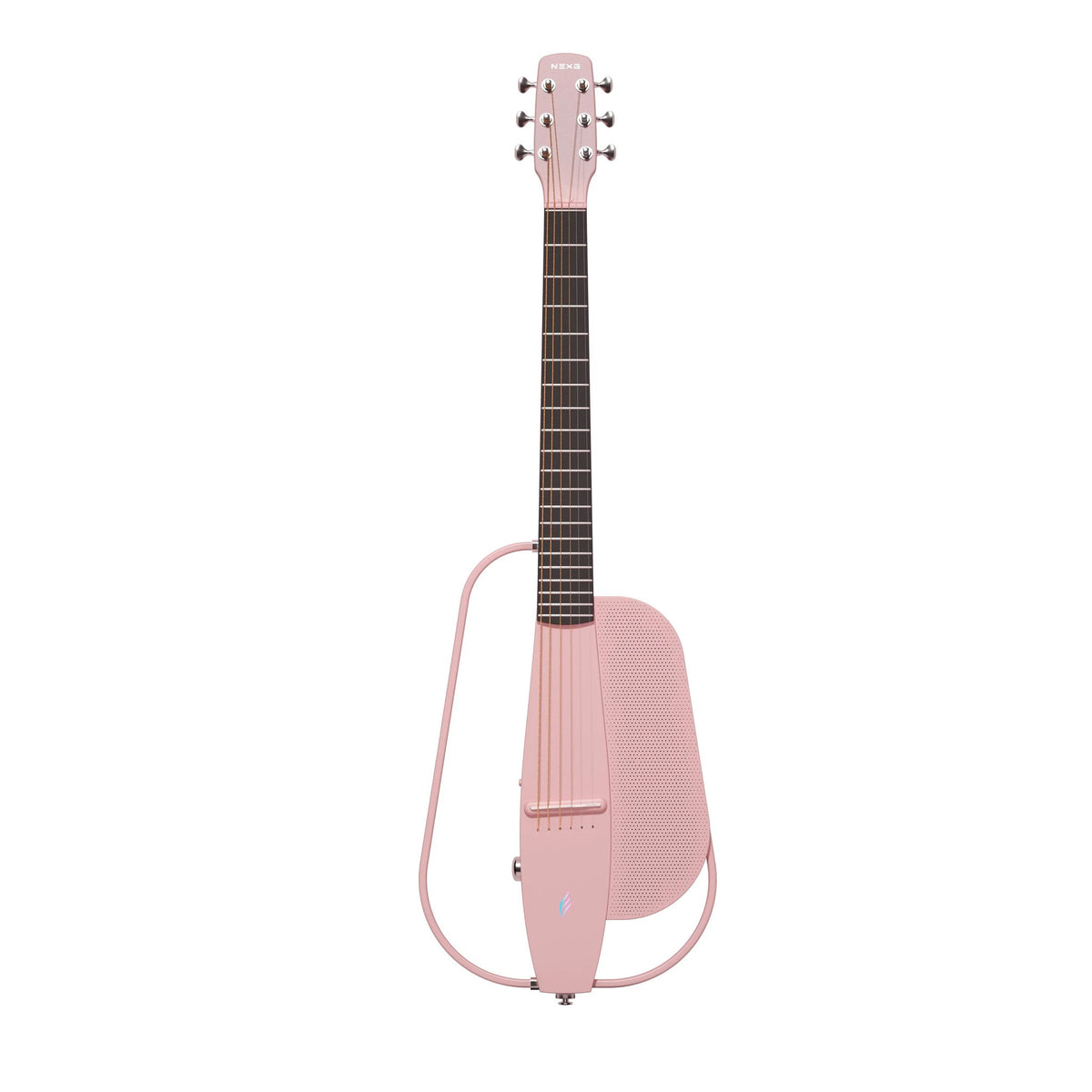 Đàn guitar thông minh Enya NEXG 2 SE màu Pink – mặt trước toàn thân