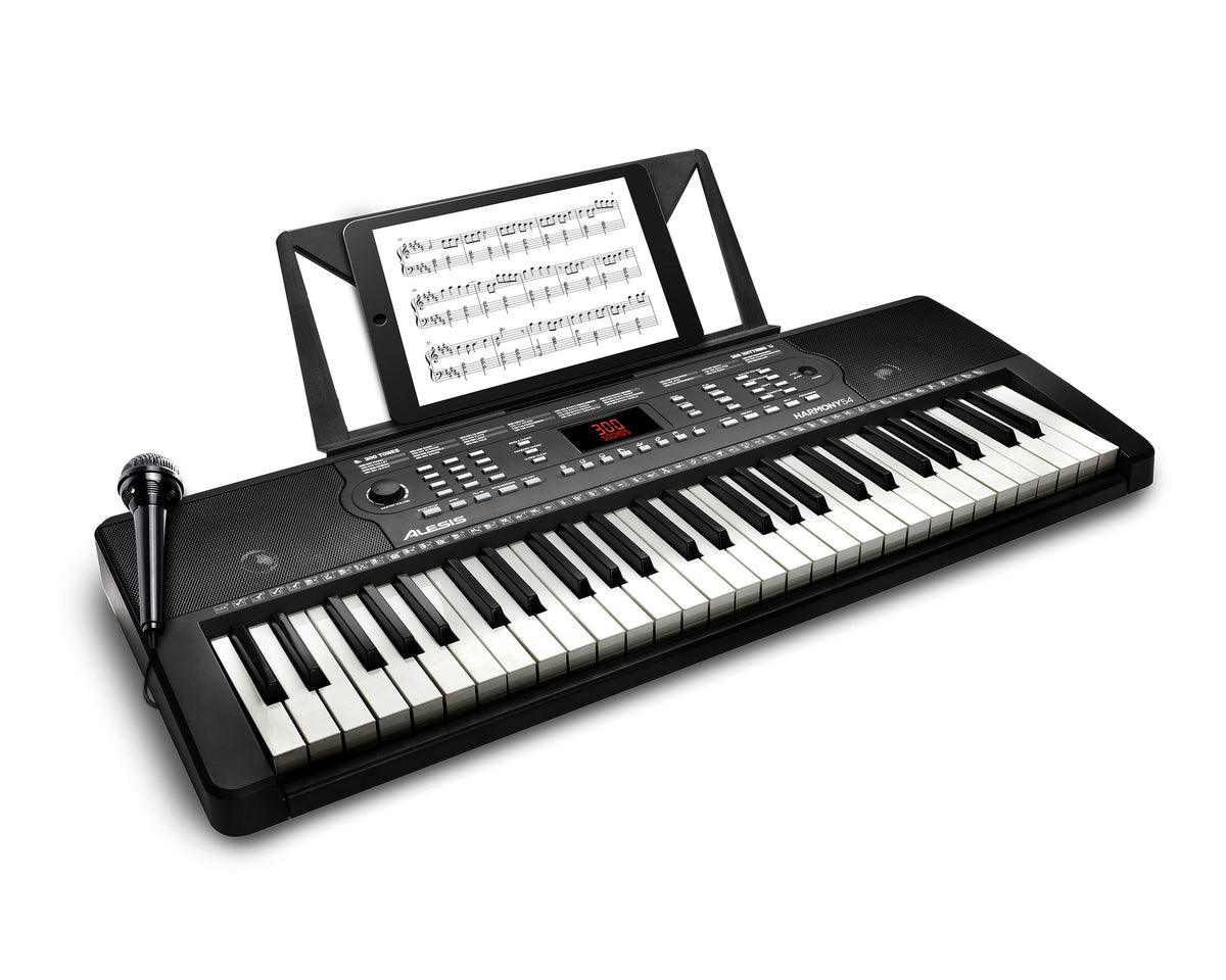 Đàn Organ Alesis Harmony 54 - góc nghiêng
