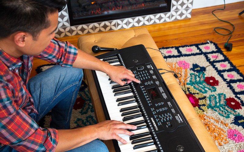 Đàn Organ Alesis Harmony 54 - không gian sử dụng