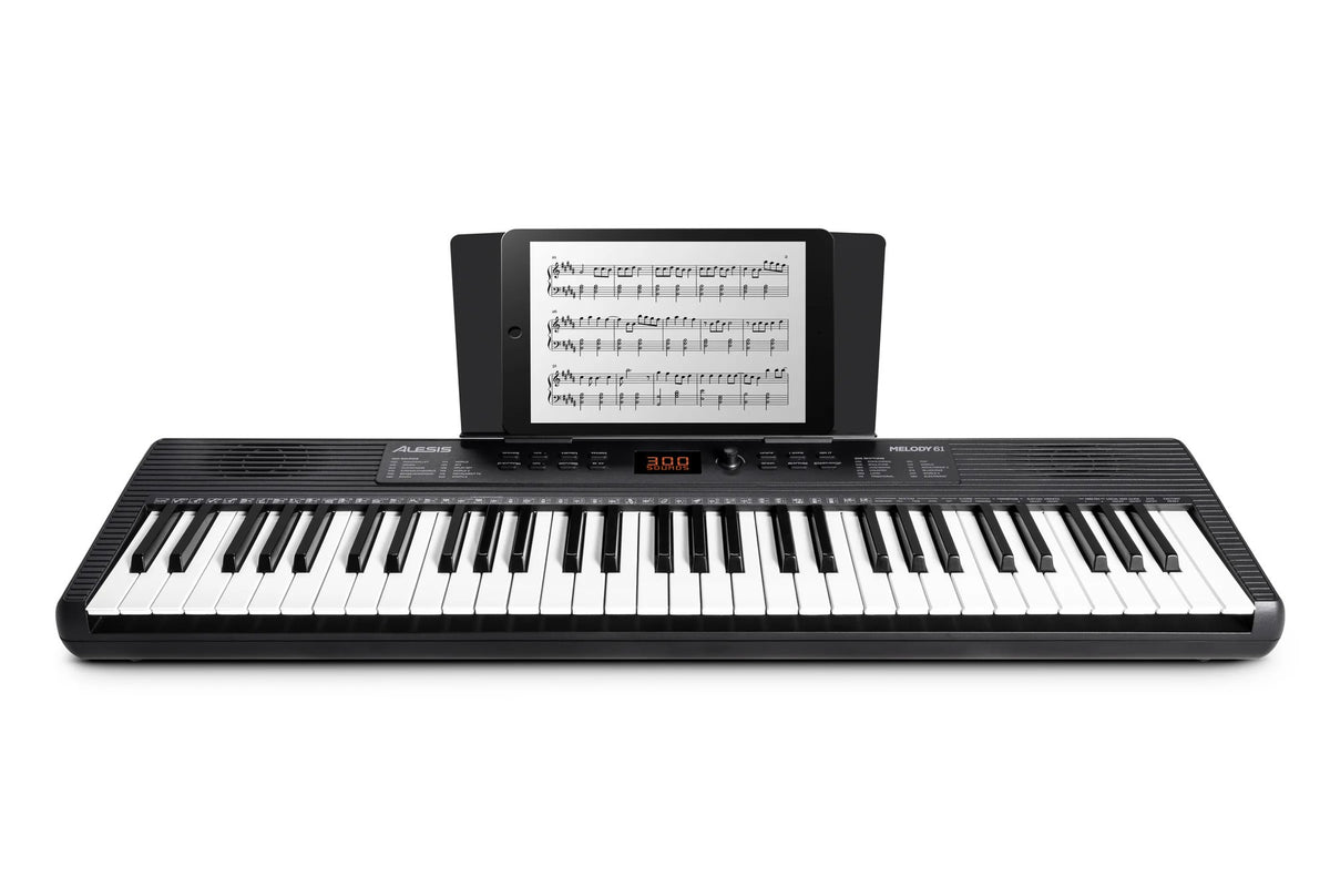 Đàn Organ Alesis Melody 61 MK4 - góc nghiêng