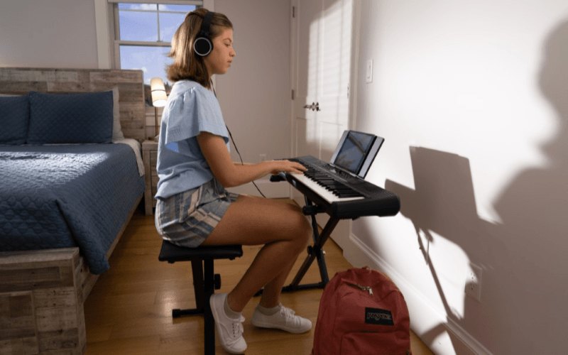 Đàn Organ Alesis Melody 61 MK4 - không gian sử dụng