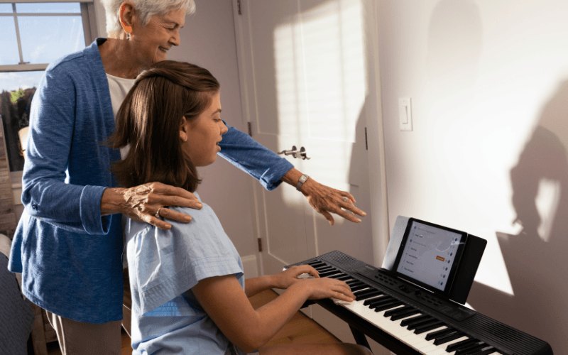 Đàn Organ Alesis Melody 61 MK4 - không gian sử dụng
