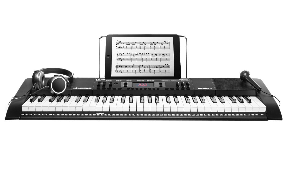 Đàn Organ Alesis Talent 61 - góc nghiêng