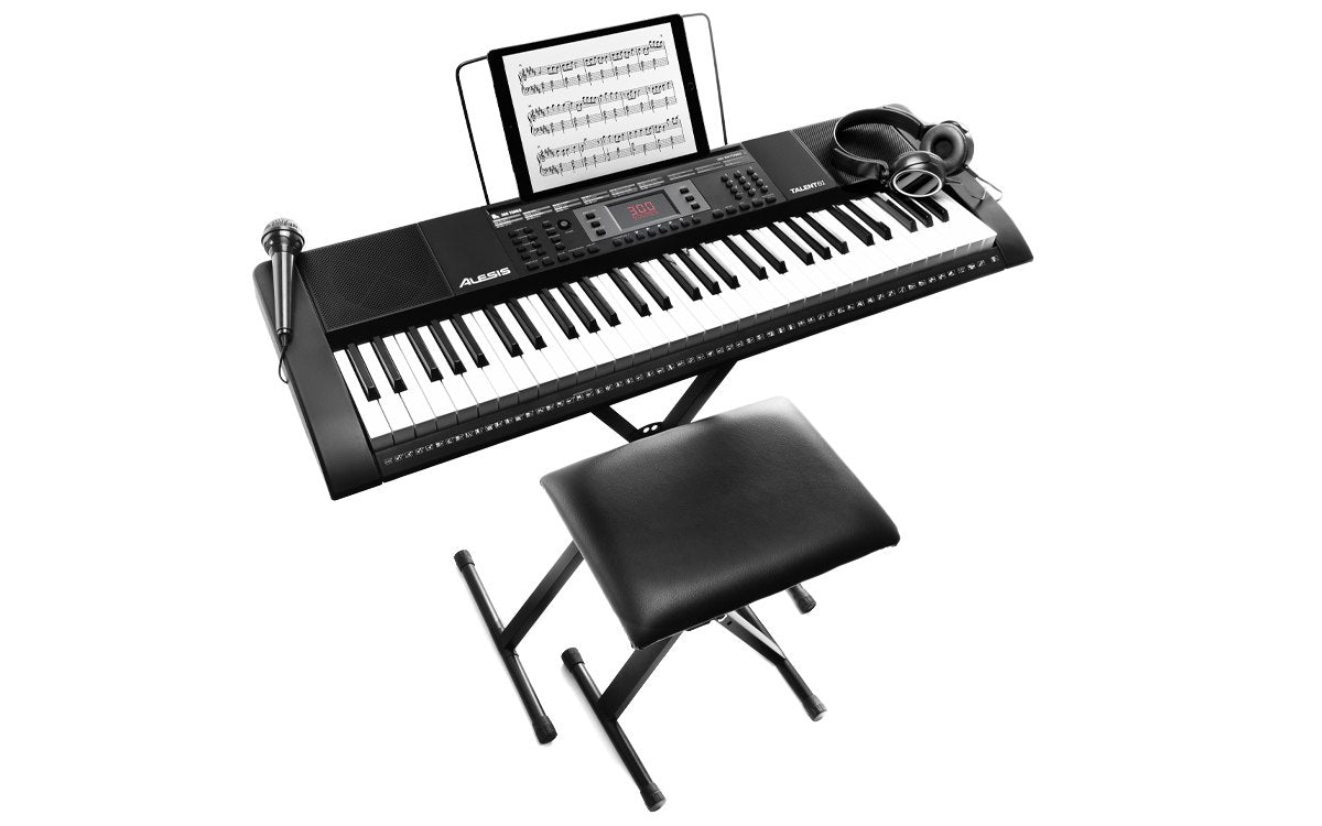 Đàn Organ Alesis Talent 61 - bảng điều khiển