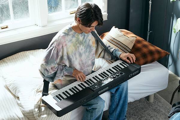 Đàn Organ Casio CT-S500 - cận cảnh chi tiết
