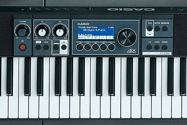 Đàn Organ Casio CT-S500 - cận cảnh chi tiết