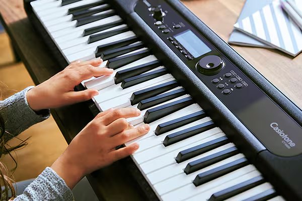Đàn Organ Casio CT-S400 - cận cảnh chi tiết (Đen)