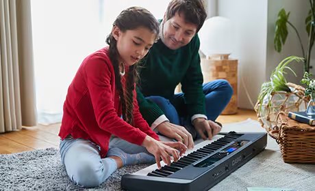 Đàn Organ Casio CT-S400 - cận cảnh chi tiết (Đen)