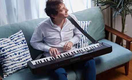 Đàn Organ Casio CT-S400 - cận cảnh chi tiết (Đen)