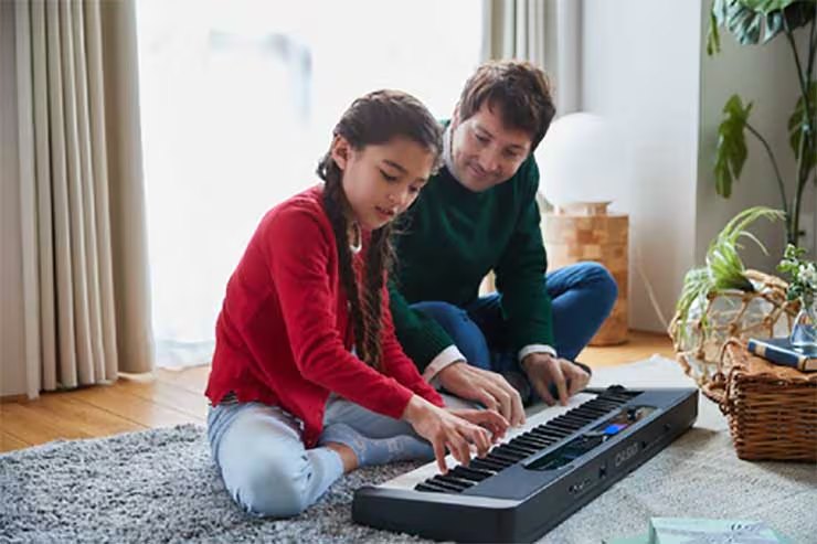 Đàn Organ Casio CT-S400 - không gian sử dụng (Đen)
