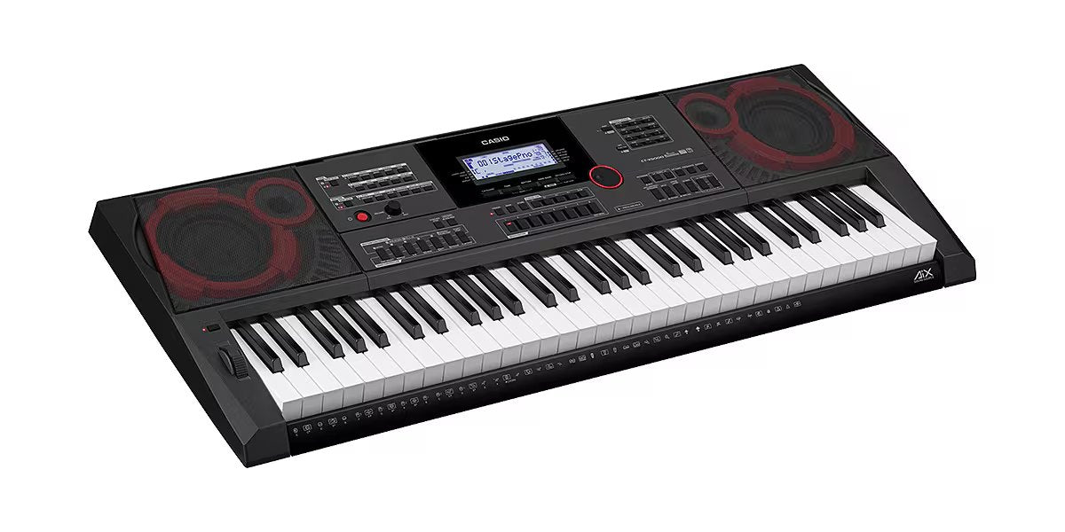 Đàn Organ Casio CT-X5000 - góc nghiêng (Đen)