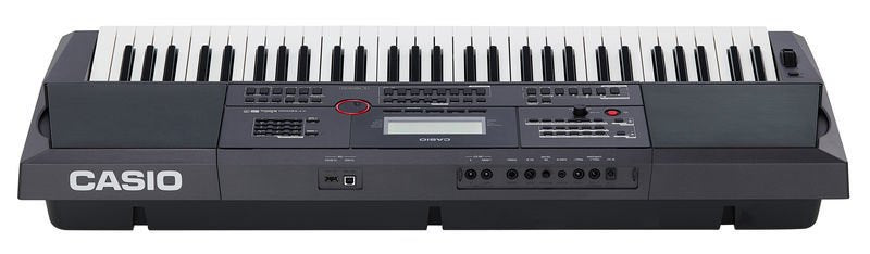 Đàn Organ Casio CT-X5000 - mặt sau, cổng kết nối