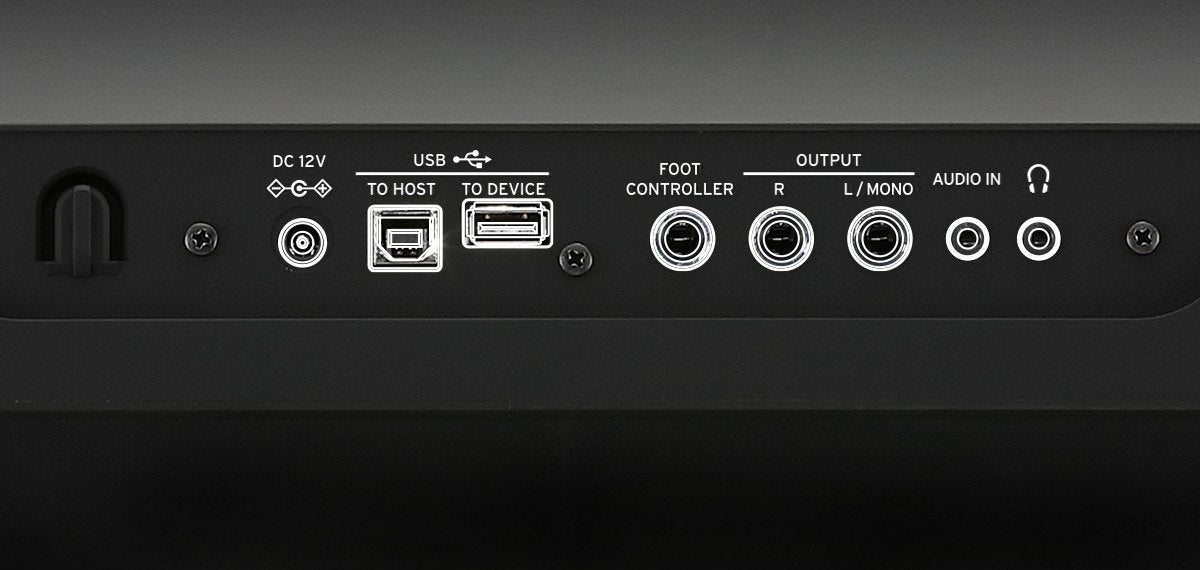 Đàn Organ Korg EK-50 Limitless - cận cảnh chi tiết (Đen)