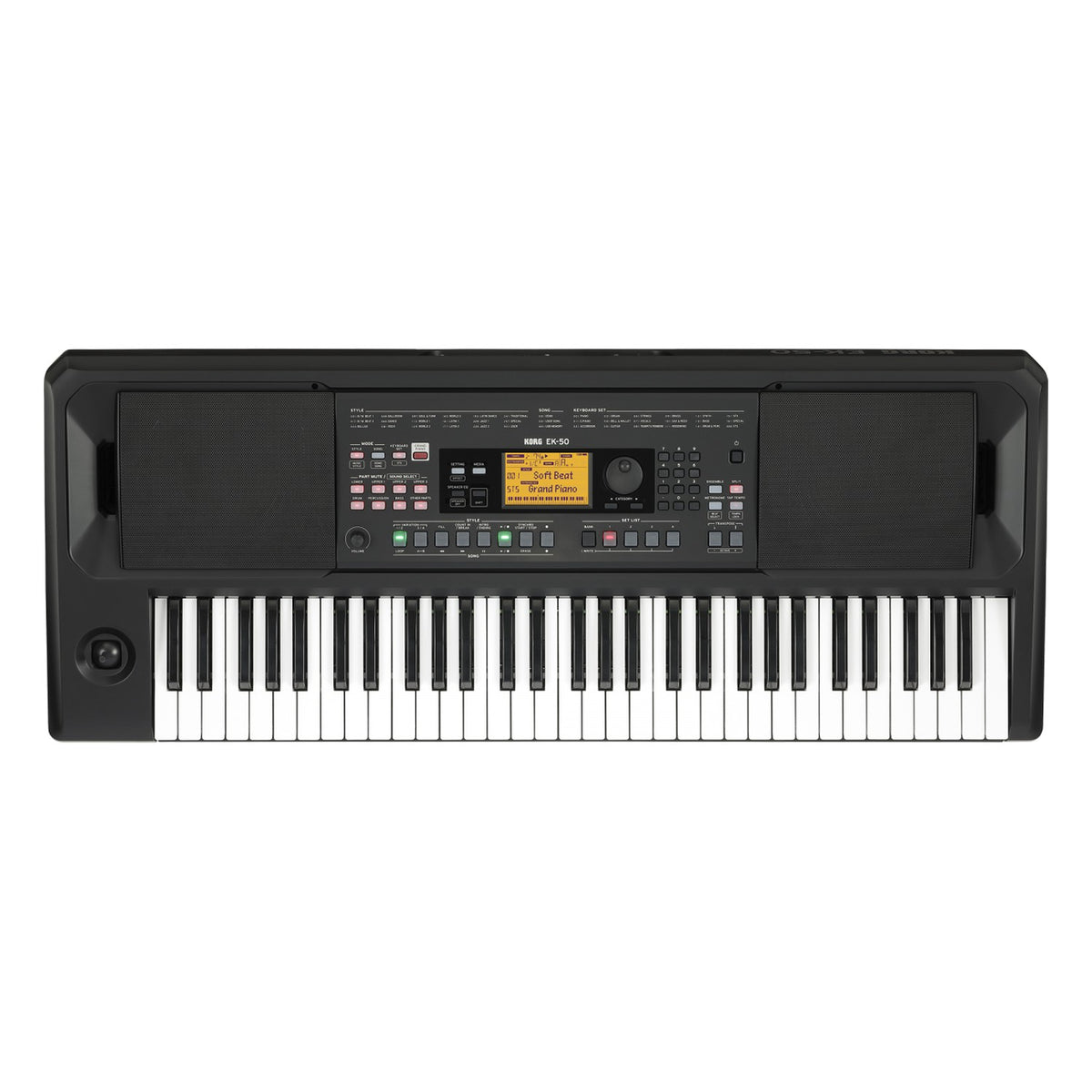 Đàn Organ Korg EK-50 - góc nghiêng