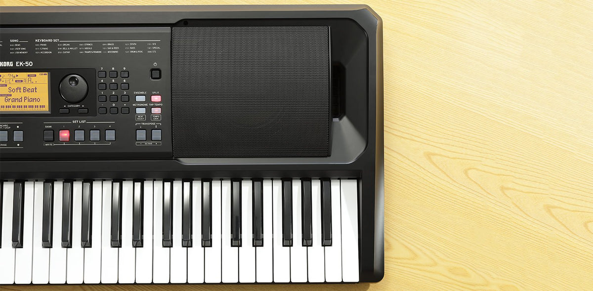 Đàn Organ Korg EK-50 - không gian sử dụng