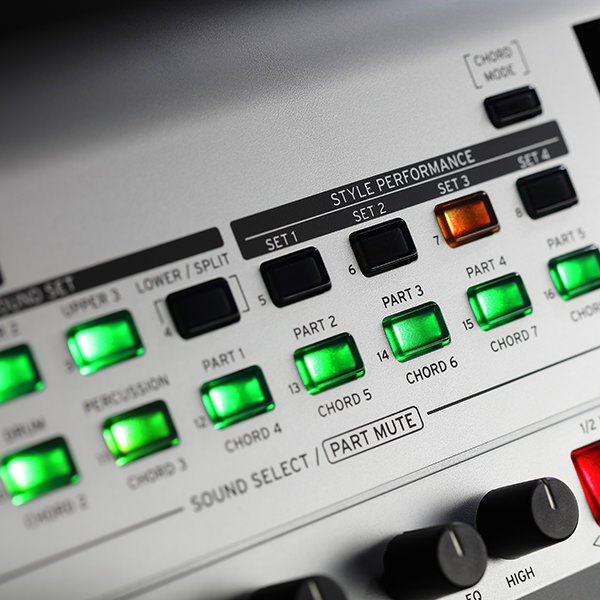 Đàn Organ Korg i3 - cận cảnh chi tiết