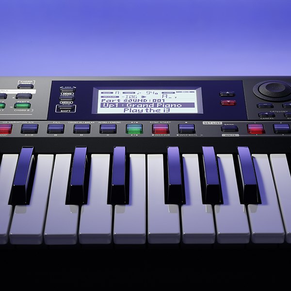 Đàn Organ Korg i3 - cận cảnh chi tiết