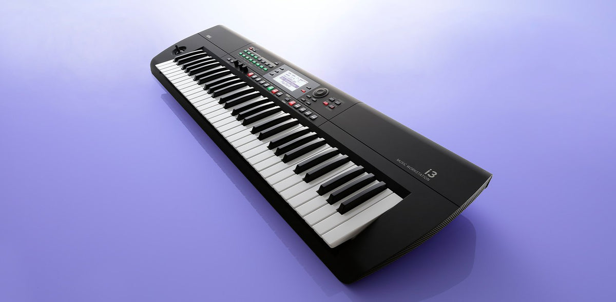 Đàn Organ Korg i3 - không gian sử dụng (Đen)
