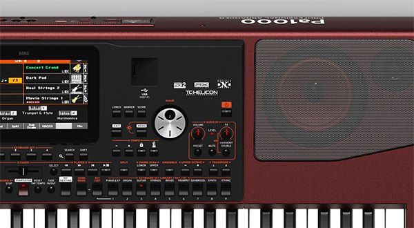 Đàn Organ Korg Pa1000 - cận cảnh chi tiết