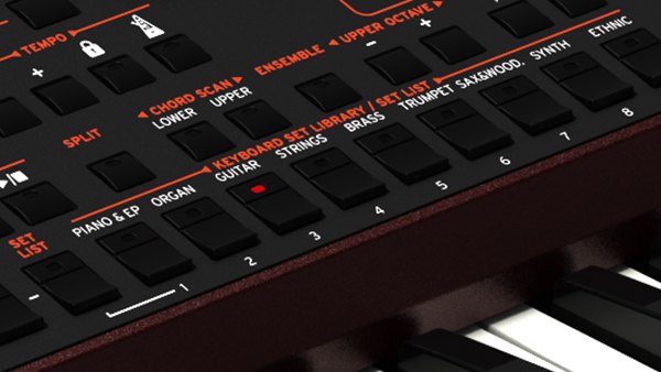 Đàn Organ Korg Pa1000 - cận cảnh chi tiết