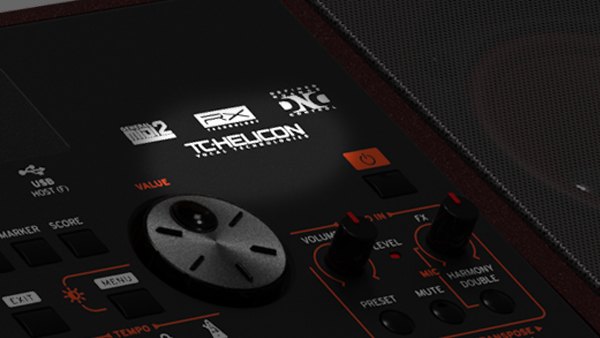 Đàn Organ Korg Pa1000 - cận cảnh chi tiết