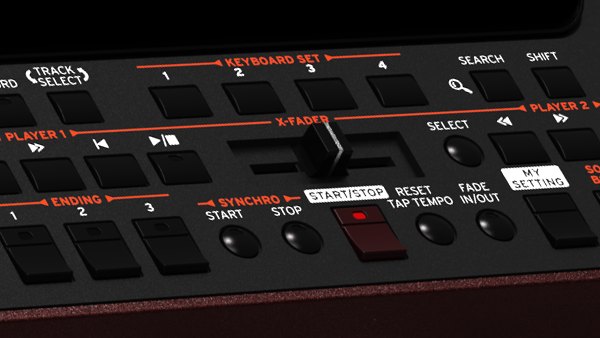 Đàn Organ Korg Pa1000 - cận cảnh chi tiết