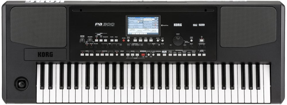 Đàn Organ Korg Pa300 - bảng điều khiển