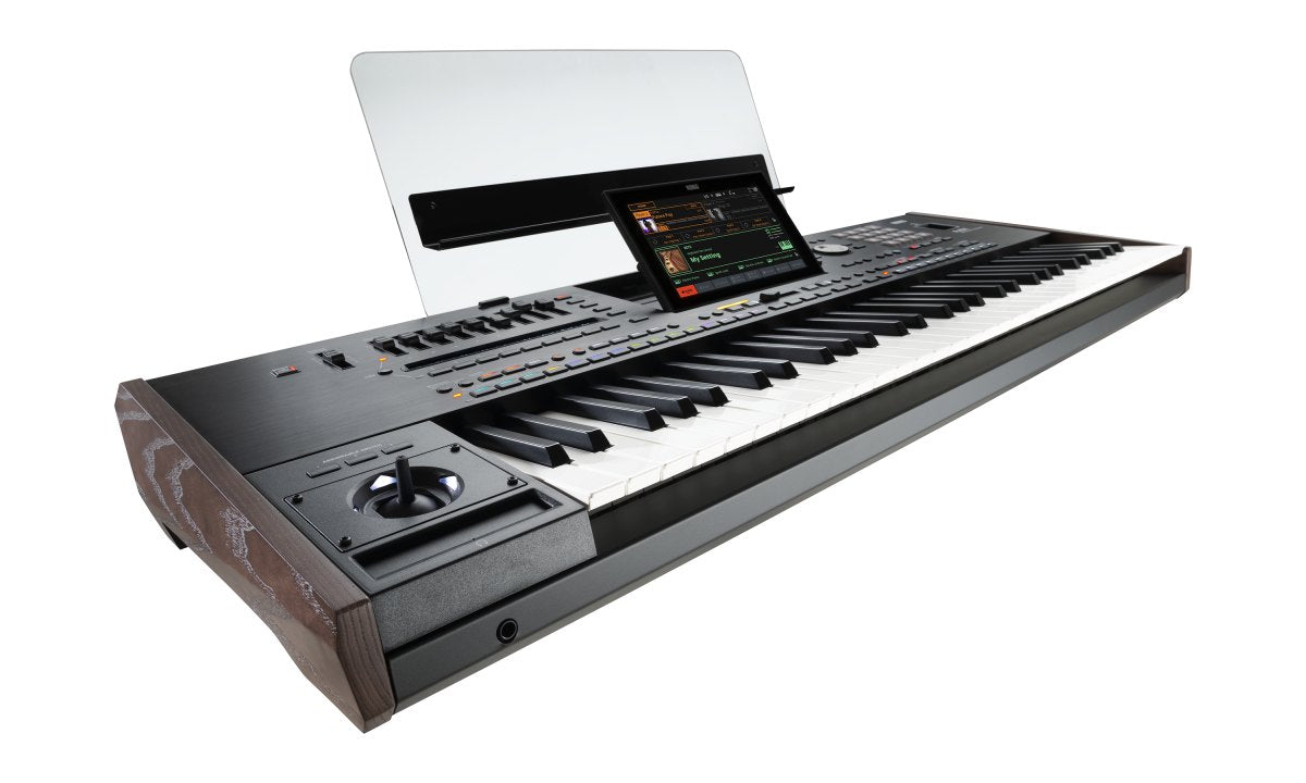 Đàn Organ Korg Pa5X - góc nghiêng