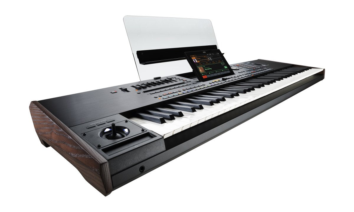 Đàn Organ Korg Pa5X - góc nghiêng