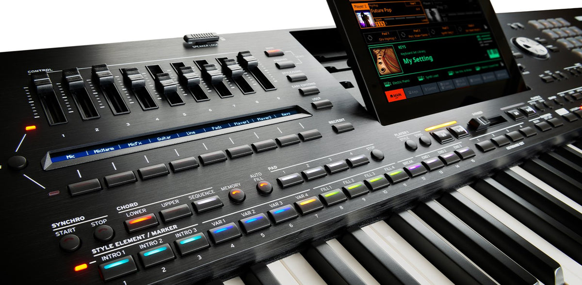 Đàn Organ Korg Pa5X - cận cảnh chi tiết
